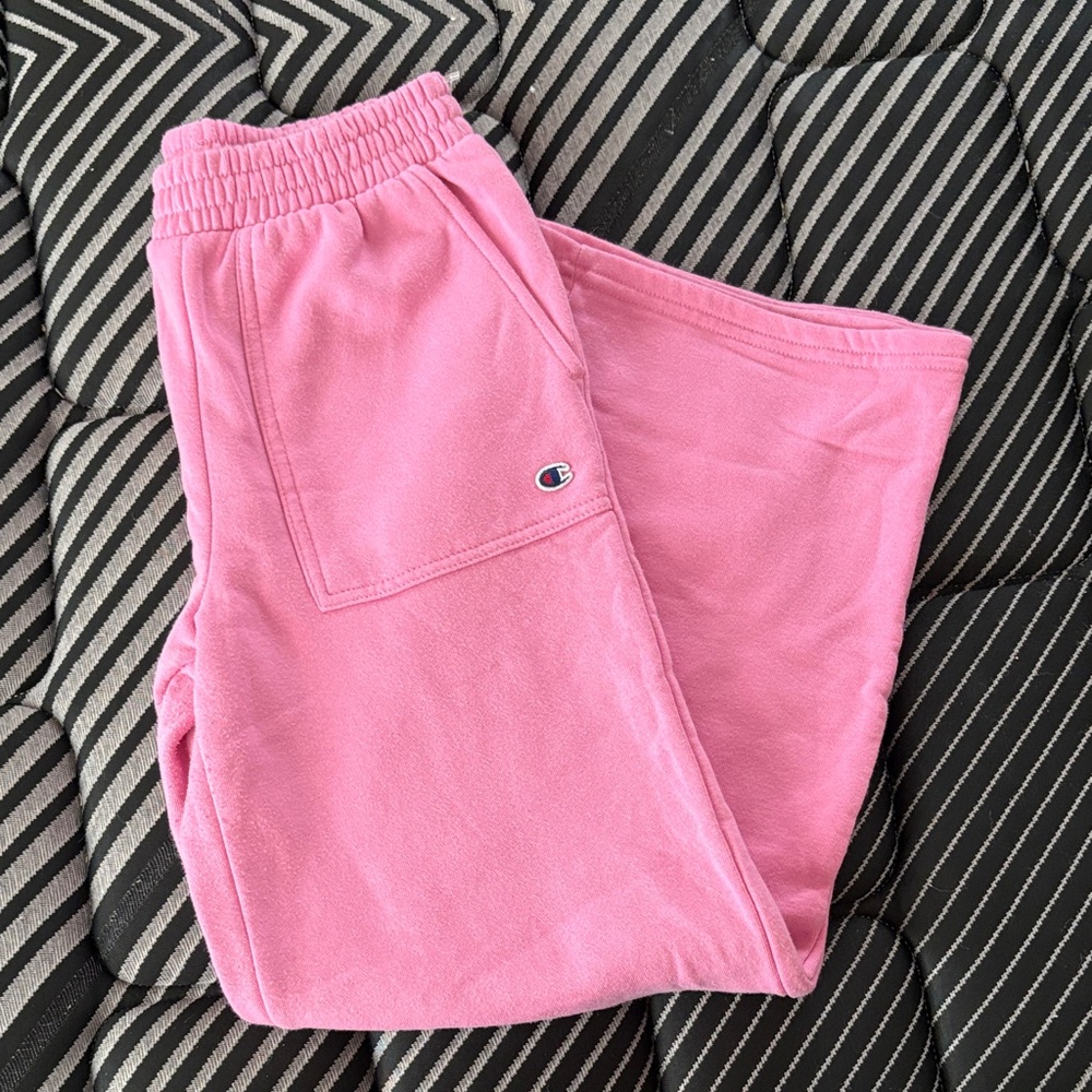 Pink Girl Champion Wide Leg